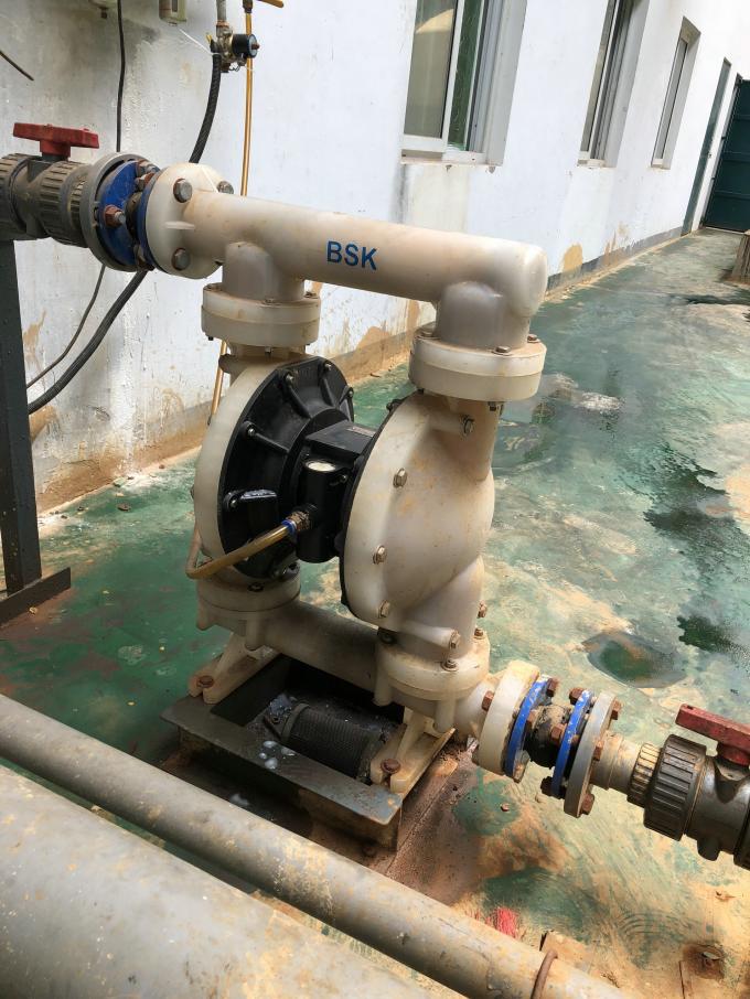 Wastewater Treatment AODD Pump High Volume Delivery Low Air Pressure