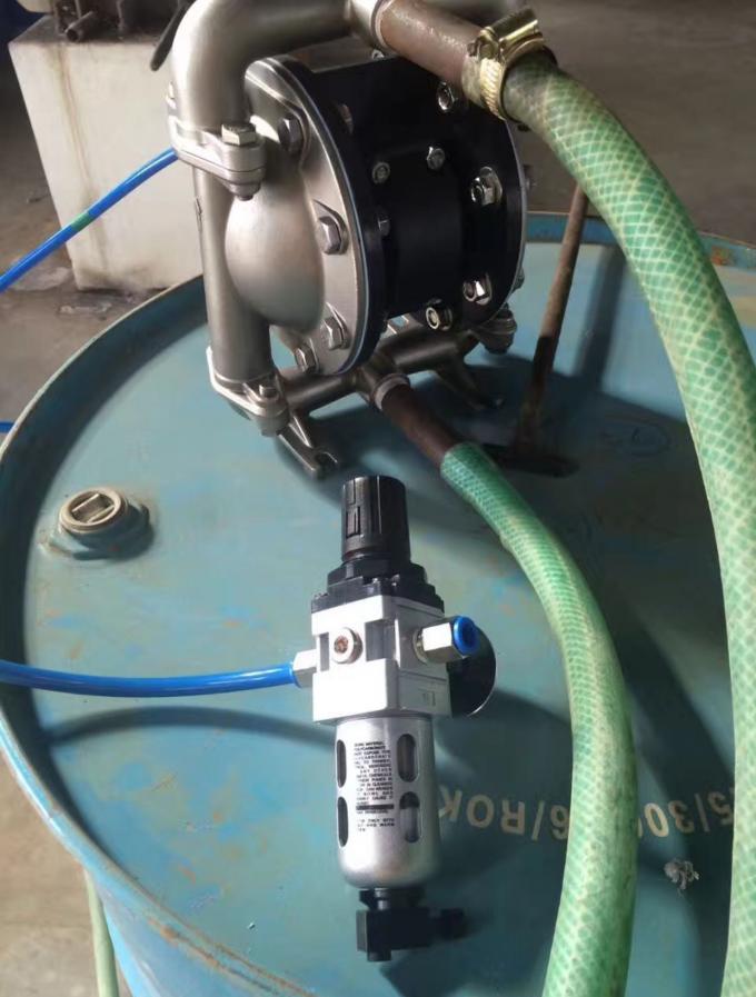 Gas High Viscosity Diaphragm Pump / Portable Double Diaphragm Air Pump