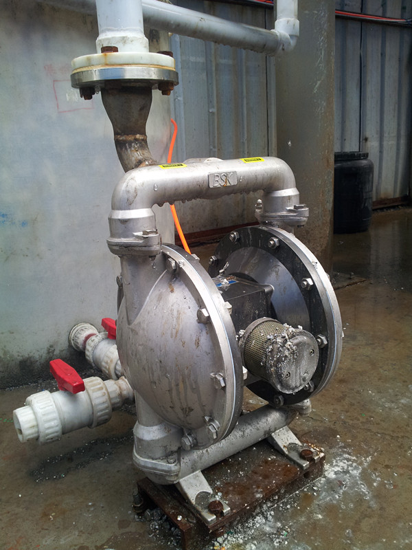 316 Stainless Steel Diaphragm Pump For Hydrochloric Acid