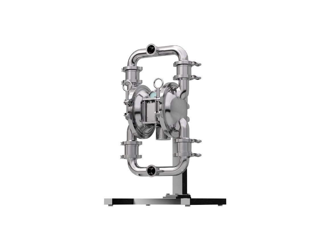 3A Food Grade Air Driven Double Diaphragm Pump For Dairy Products Fruit